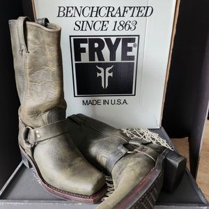 Dark Olive Frye Boots